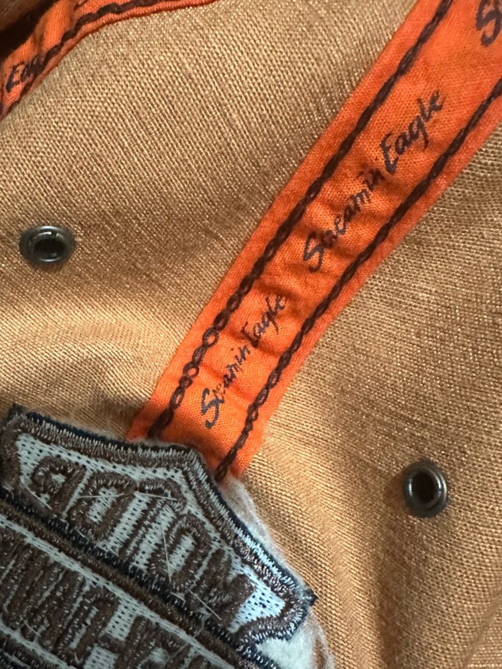 Harley-Davidson Distressed Screamin Eagle Hat RARE FIND! - Picture 8 of 9